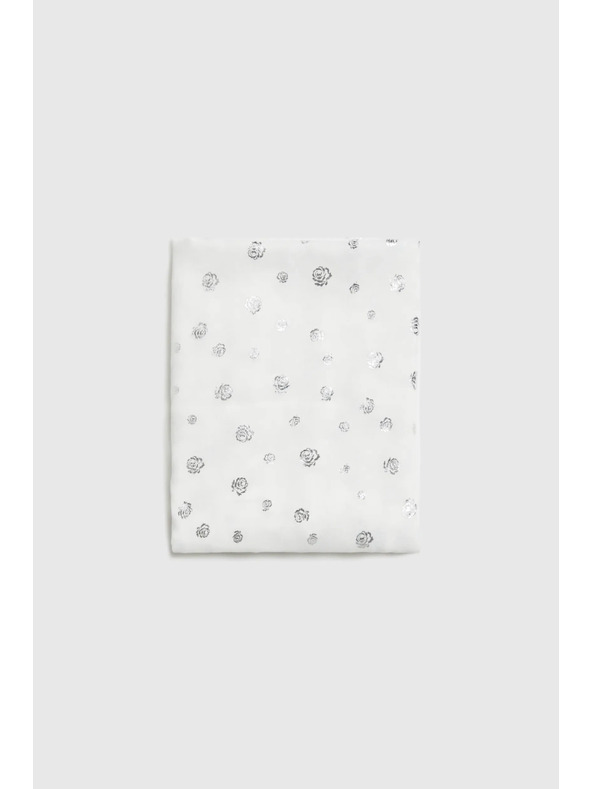 Moodo Fehér nyomott sál Moodo