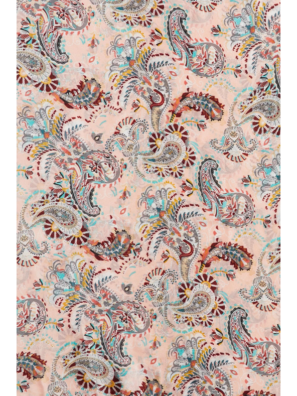 Moodo Rózsaszín mintás sál Moodo