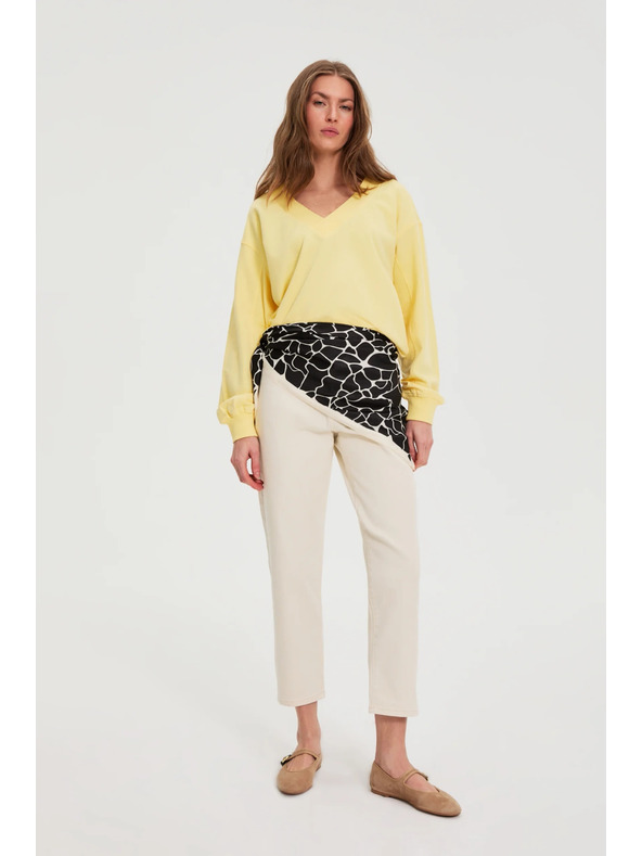 Moodo Fekete mintás kendő Moodo