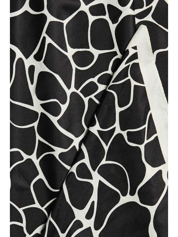 Moodo Fekete mintás kendő Moodo