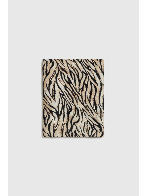 Moodo Bézs állat mintás sál Moodo