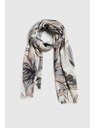 Moodo Szürke virágos sál Moodo