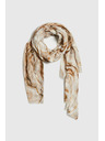 Moodo Bézs márvány mintás sál Moodo
