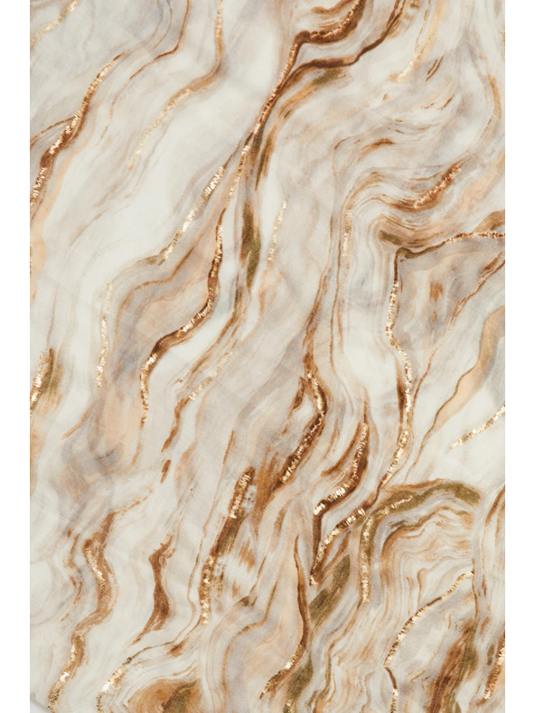 Moodo Bézs márvány mintás sál Moodo