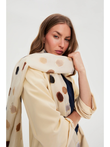 Moodo Bézs pöttyös sál Moodo