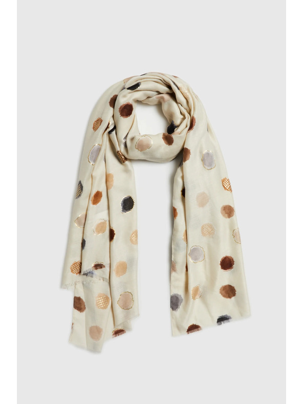 Moodo Bézs pöttyös sál Moodo