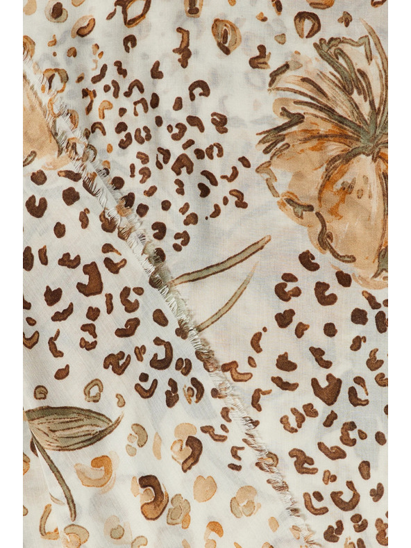 Moodo Mintás bézs sál Moodo