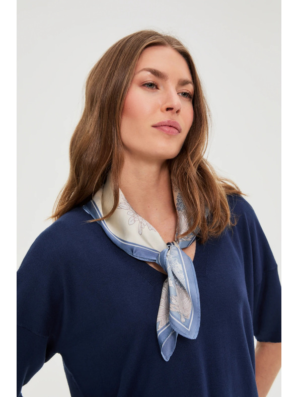 Moodo Világoskék kendő Moodo