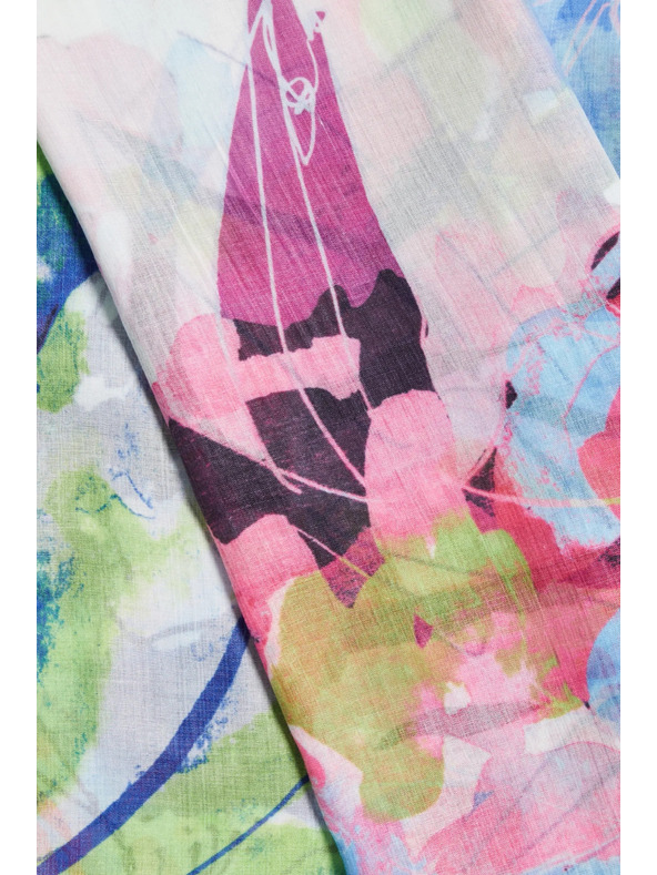 Moodo Mintás kék sál Moodo