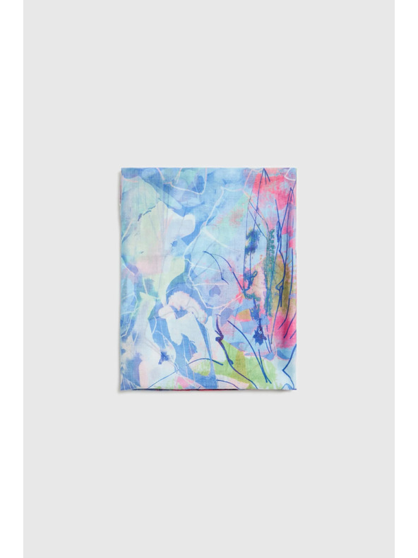 Moodo Mintás kék sál Moodo