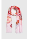 Moodo Virágos rózsaszín sál Moodo