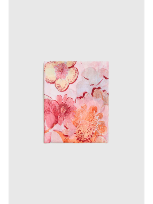 Moodo Virágos rózsaszín sál Moodo