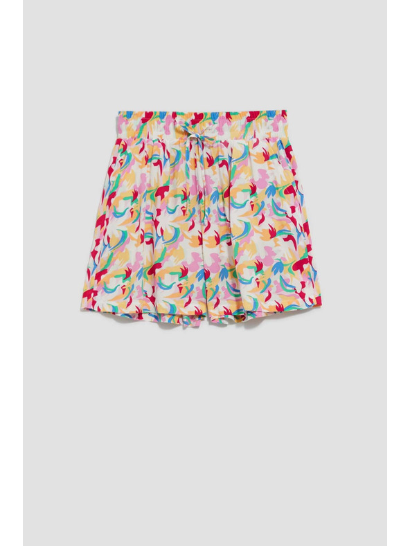 Moodo Lila mintás rövidnadrág Moodo