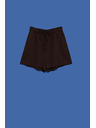 Moodo Sima sötétbarna zsinóros rövidnadrág Moodo