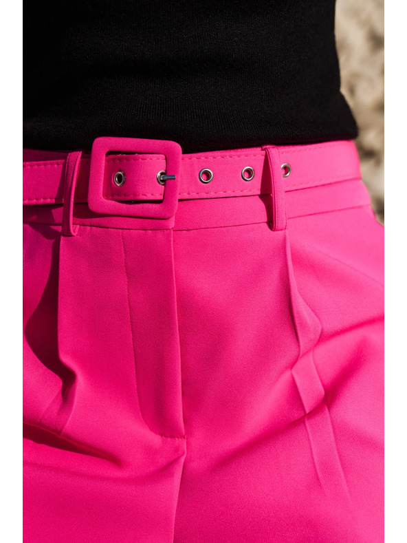 Moodo Fukszia rövidnadrág övvel Moodo