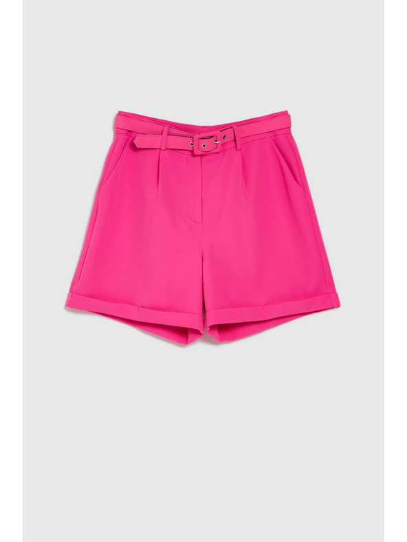 Moodo Fukszia rövidnadrág övvel Moodo