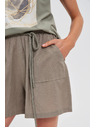 Moodo Laza olívzöld rövidnadrág Moodo