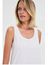 Moodo Fehér pamut top Moodo