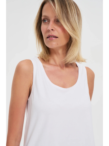Moodo Fehér pamut top Moodo