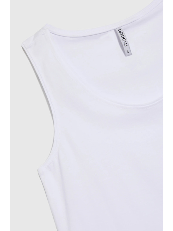 Moodo Fehér pamut top Moodo