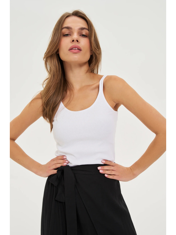 Moodo Fehér pamut top Moodo