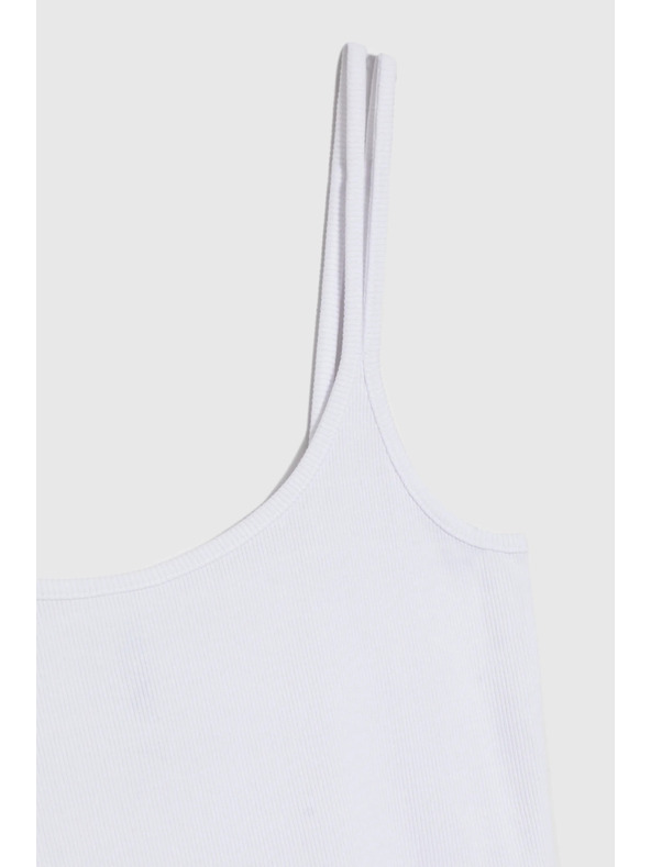 Moodo Fehér pamut top Moodo