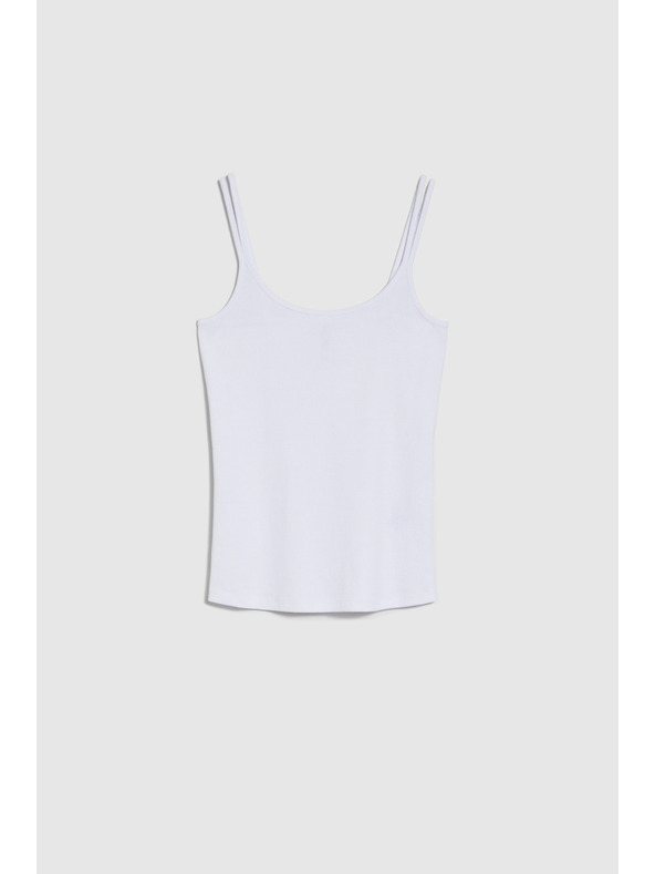 Moodo Fehér pamut top Moodo