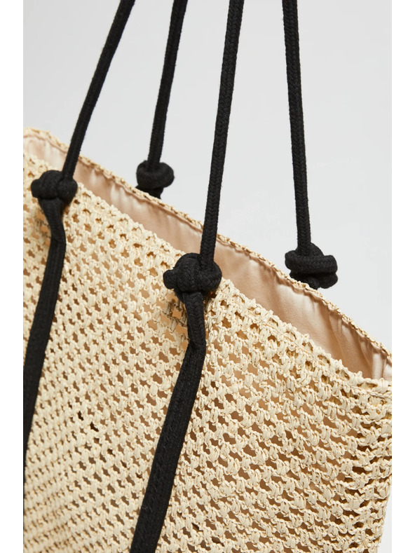 Moodo Bézs strandtáska Moodo