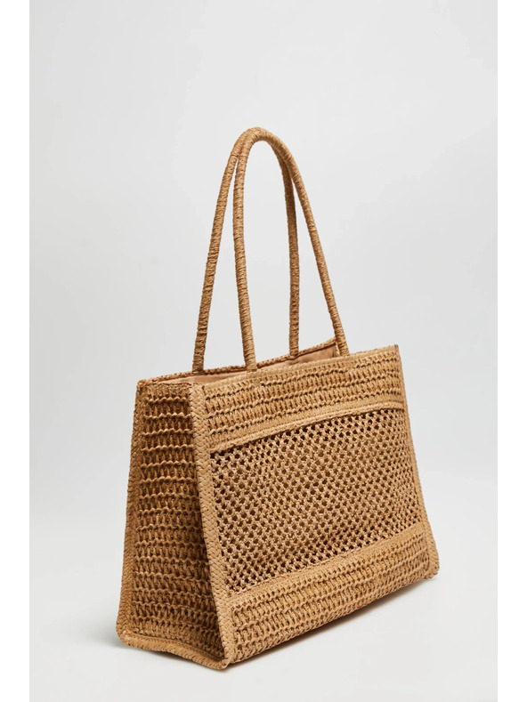 Moodo Bézs strandtáska Moodo