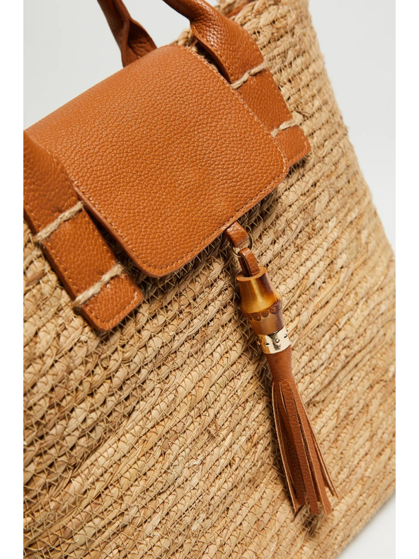 Moodo Bézs kosár zsák Moodo