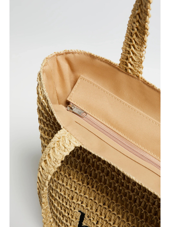 Moodo Kötött táska bézs Moodo