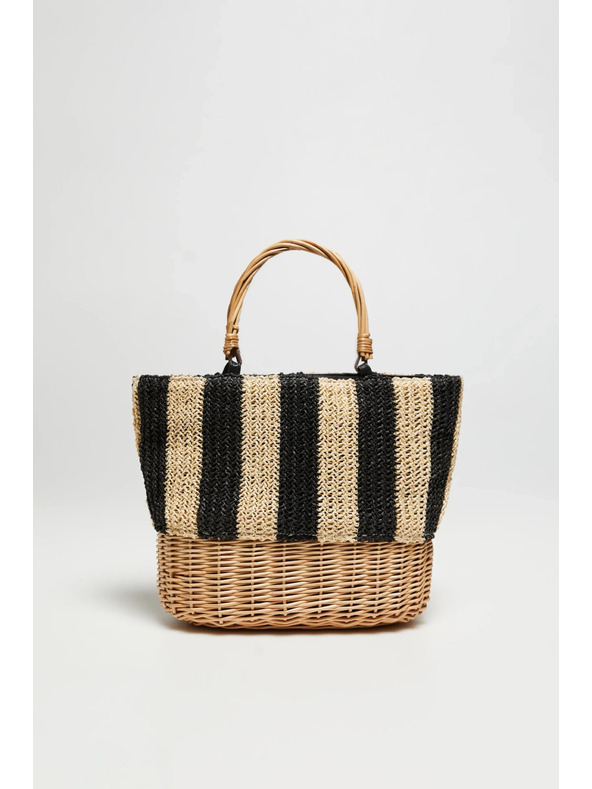 Moodo Bézs kosár táska Moodo