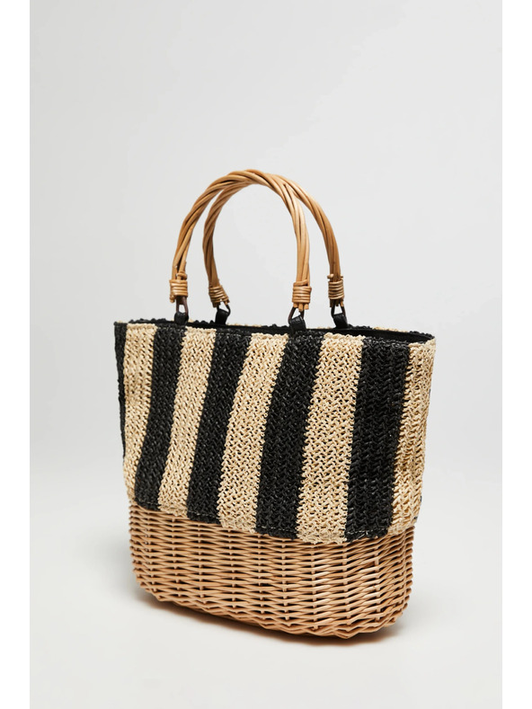 Moodo Bézs kosár táska Moodo