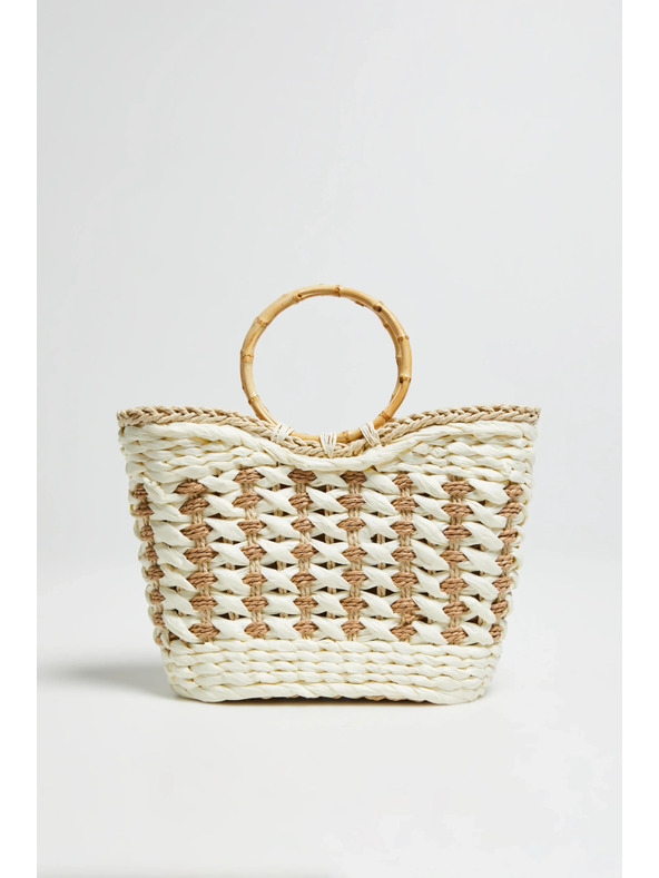 Moodo Fehér kosár táska Moodo