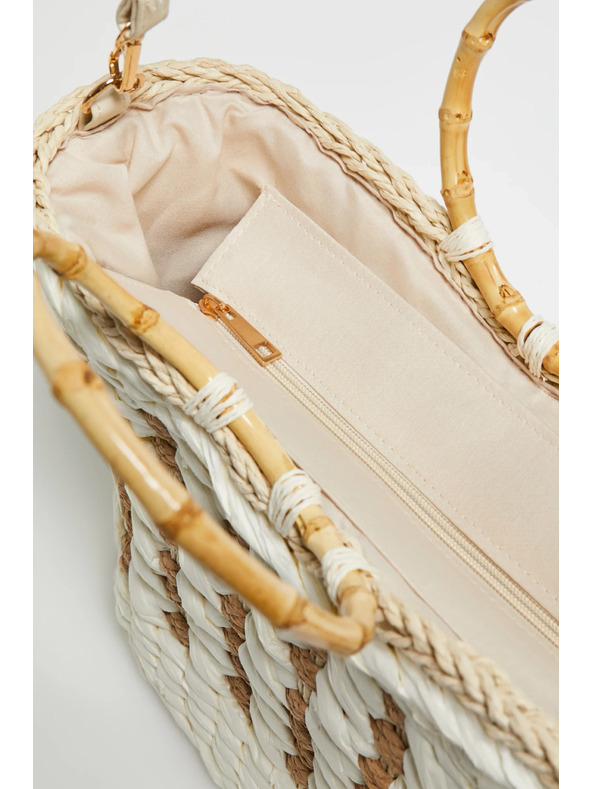 Moodo Fehér kosár táska Moodo