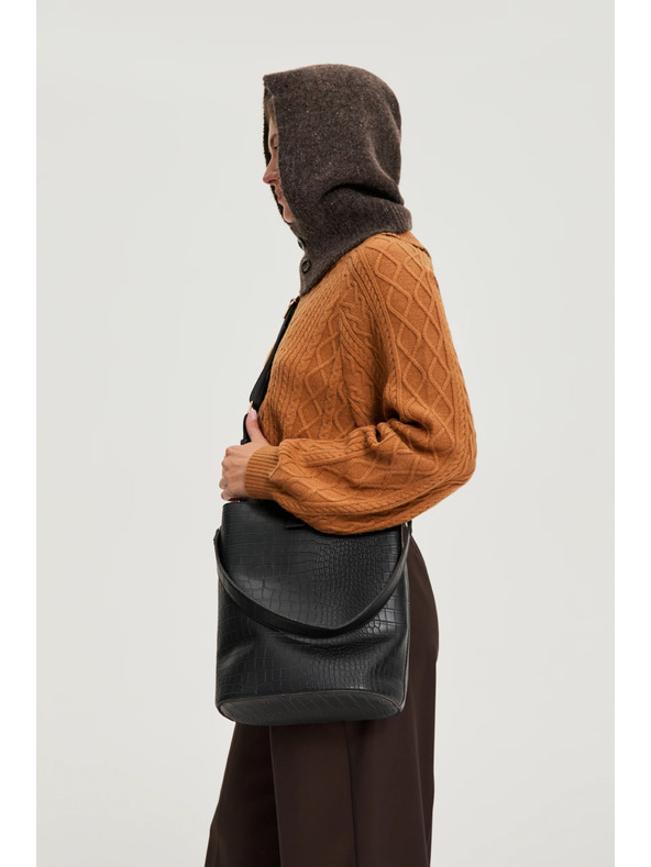 Moodo Nagy fekete táska Moodo