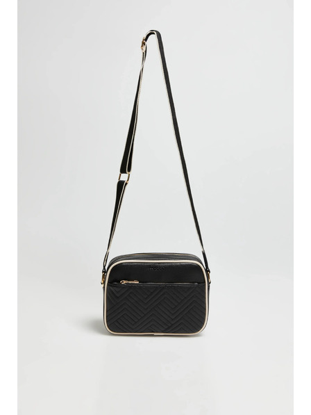 Moodo Fekete táska állítható pánttal Moodo