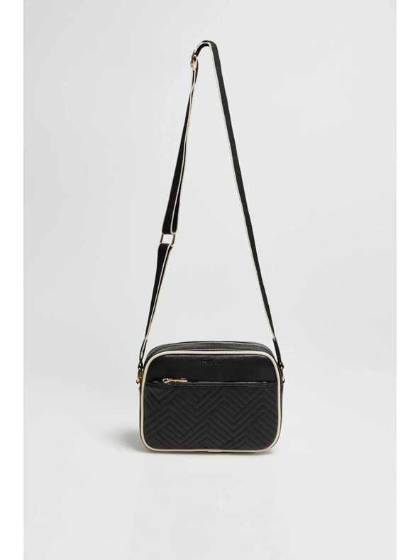 Moodo Fekete táska állítható pánttal Moodo