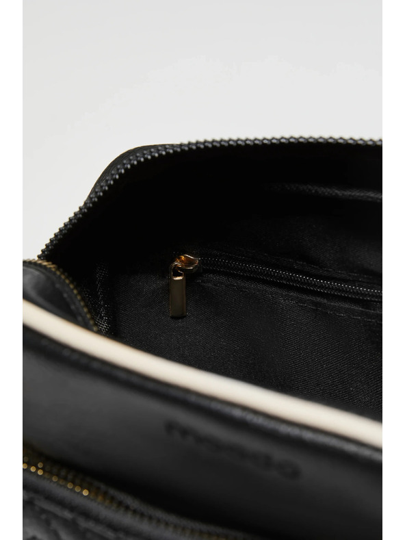 Moodo Fekete táska állítható pánttal Moodo