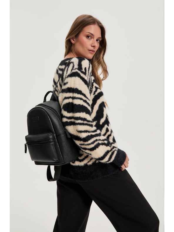 Moodo Fekete hátizsák Moodo