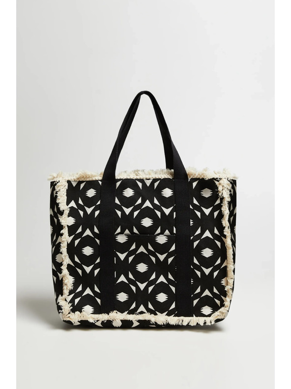 Moodo Nagy rojtos fekete táska Moodo