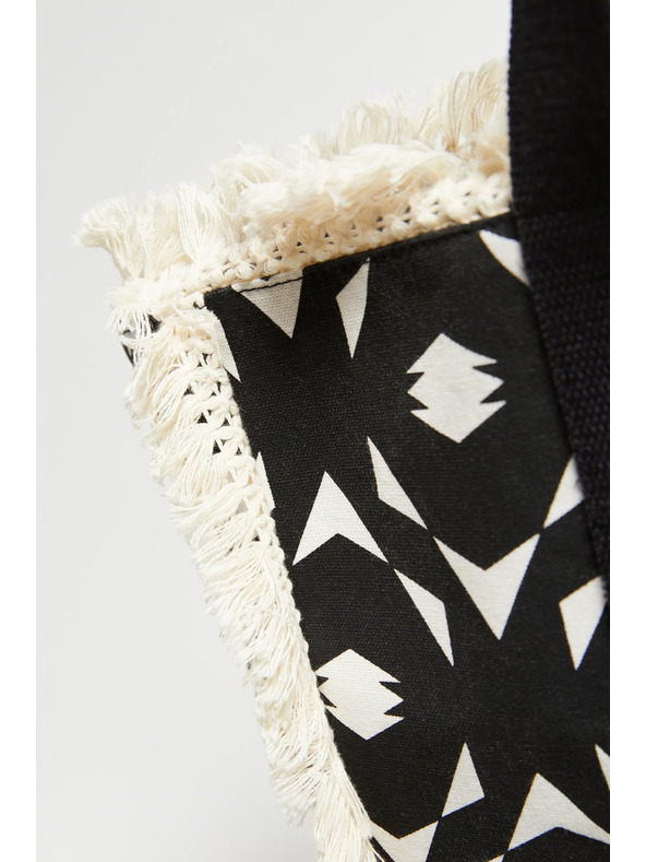 Moodo Nagy rojtos fekete táska Moodo