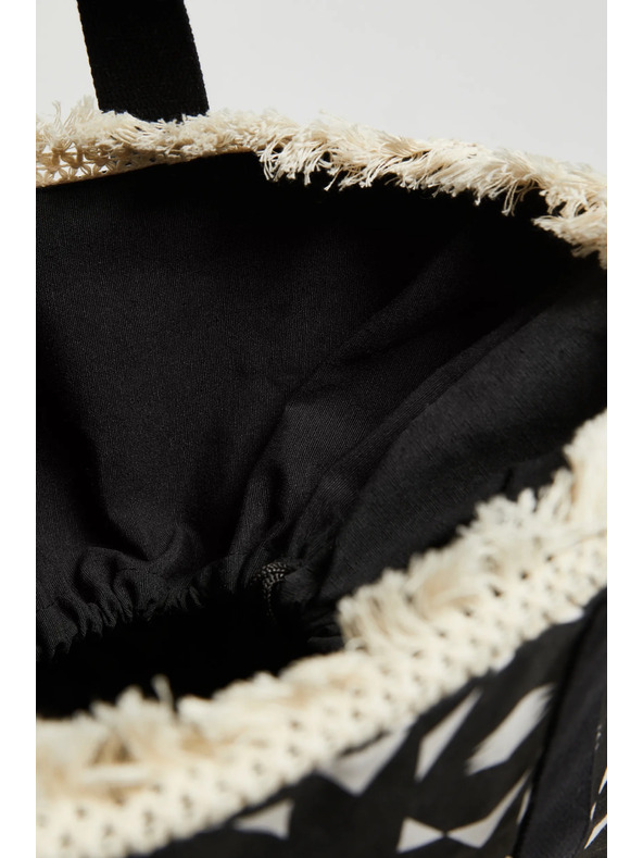 Moodo Nagy rojtos fekete táska Moodo