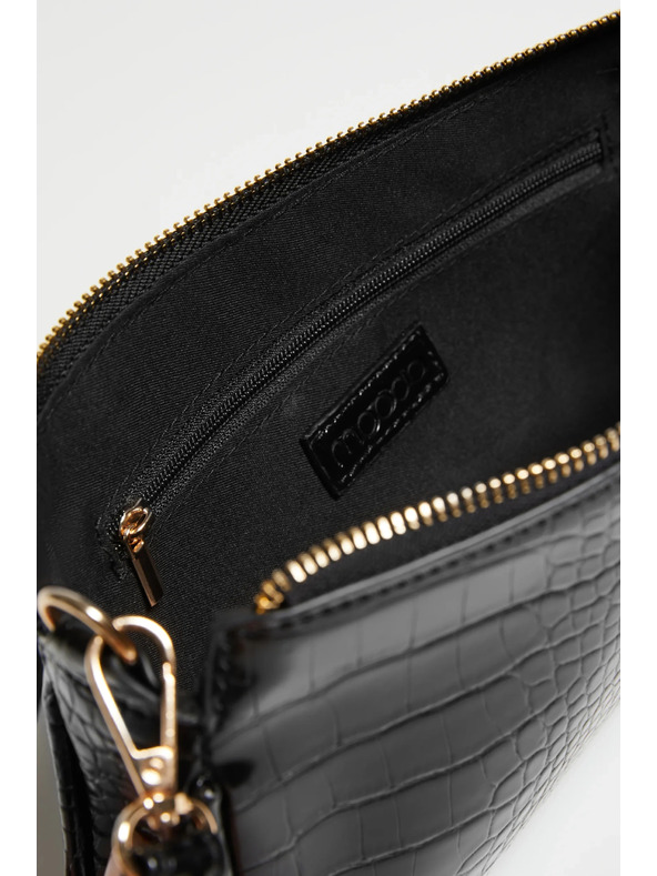 Moodo Dupla fekete táska Moodo