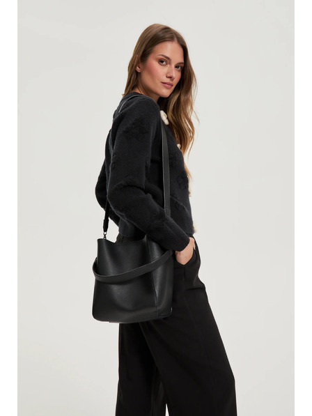 Moodo Fekete válltáska Moodo