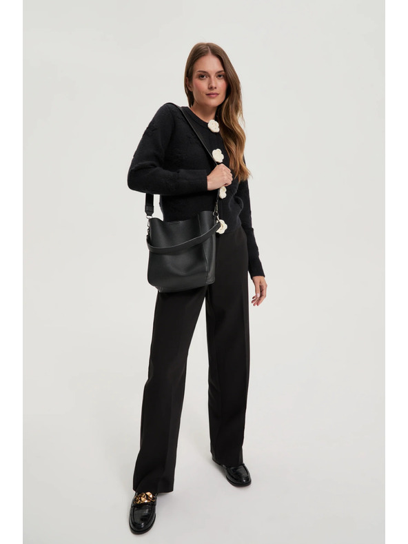 Moodo Fekete válltáska Moodo