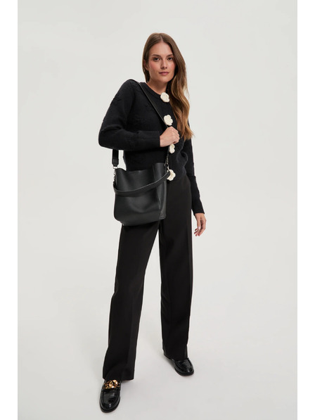 Moodo Fekete válltáska Moodo