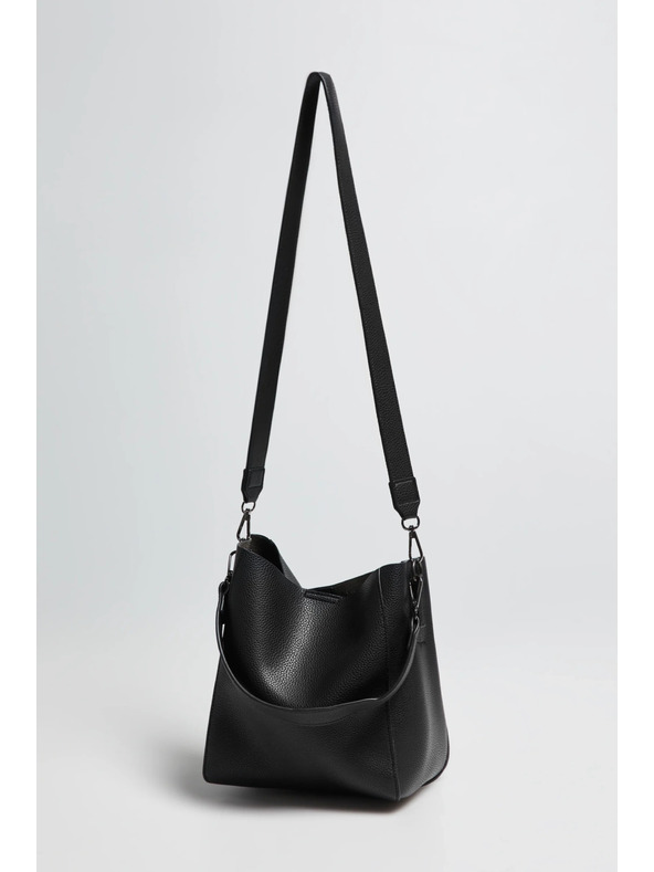 Moodo Fekete válltáska Moodo