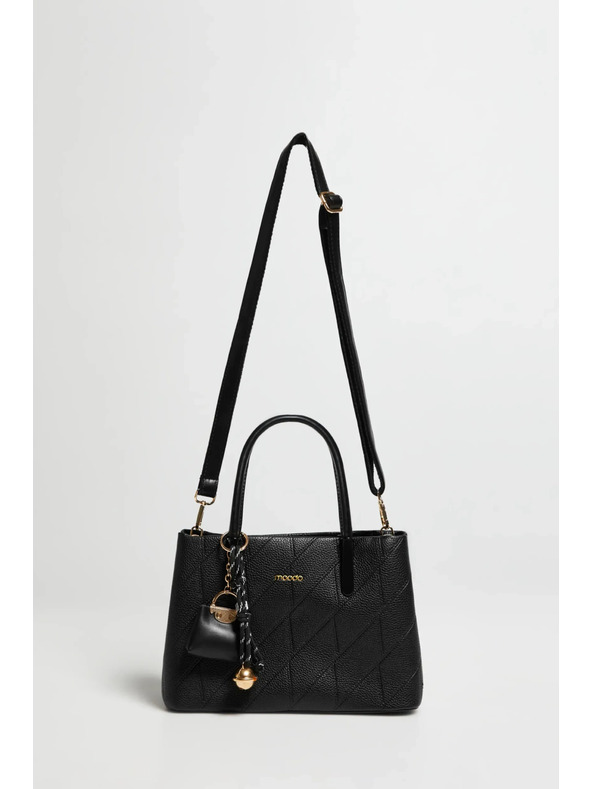 Moodo Fekete táska medállal Moodo