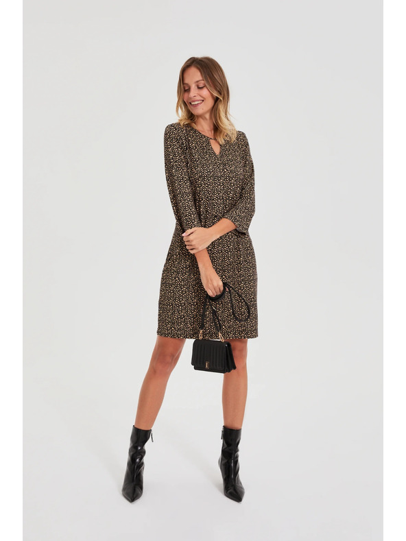 Moodo Kis fekete táska hosszú fülekkel Moodo